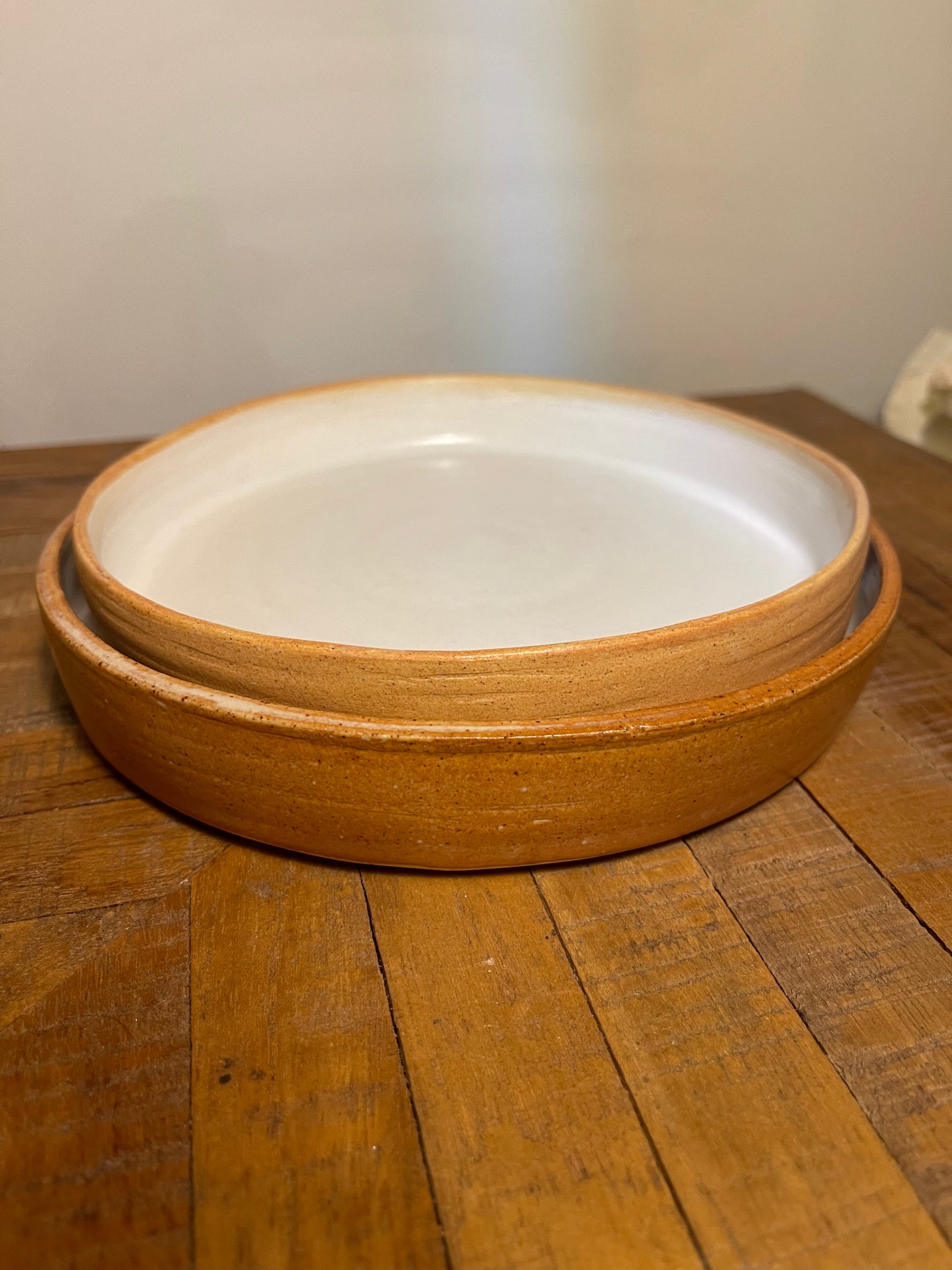 Side Plates Stackable Set of 2